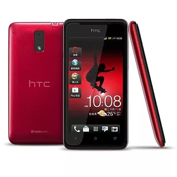 【大行電超值組】HTC J 風格系智慧機(簡配/公司貨)紅色