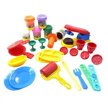 【培培樂】彩色創意黏土組-歡樂野餐組