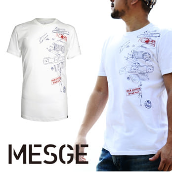 【MESGE】蕭青陽 After 75 years I I IDOL系列 男-Shirt T恤 S白