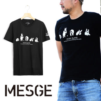 【MESGE】蕭青陽 故事島 I I IDOL系列 T-Shirt T恤 S黑