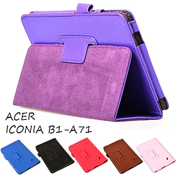 宏碁 Acer ICONIA Tab B1-A71 專用平板電腦皮套 保護套紅色