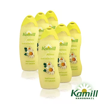 【德國卡蜜兒Kamill】洋甘菊香氛沐浴膠250ml(6瓶組)