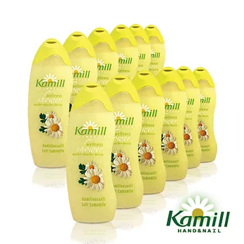 【德國卡蜜兒Kamill】洋甘菊香氛沐浴膠250ml(12瓶組)