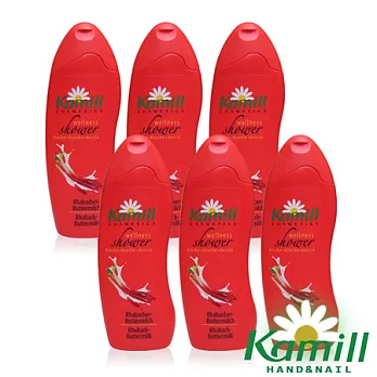 【德國卡蜜兒Kamill】果香優格香氛沐浴膠250ml(6瓶組)