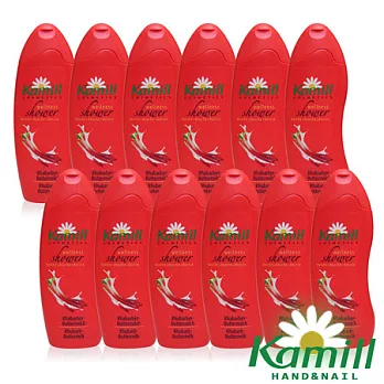【德國卡蜜兒Kamill】果香優格香氛沐浴膠250ml(12瓶組)