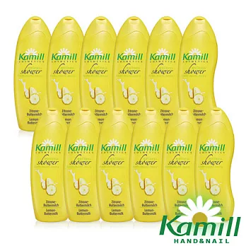 【德國卡蜜兒Kamill】檸檬奶酪香氛沐浴膠250ml(12瓶組)