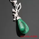 石頭記 童話天使孔雀石項鍊孔雀石