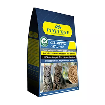PINECONE凝結木質貓砂、7L、3包