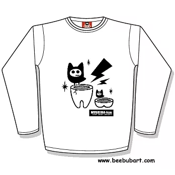 【Beebub】Torry-MUSHIBA Attack-長袖平口XS白色