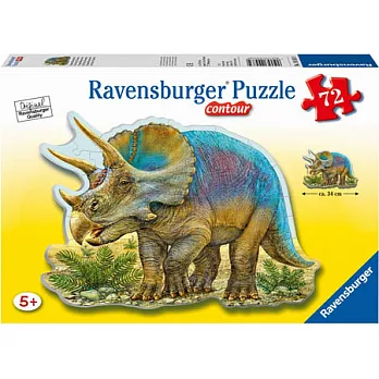 Ravensburger維寶拼圖 --三角恐龍(72pcs)