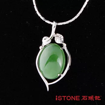 石頭記 花舞碧玉項鍊碧玉