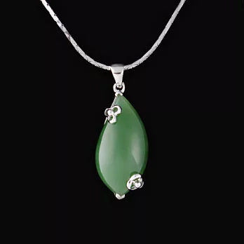 石頭記 花語典雅碧玉項鍊碧玉