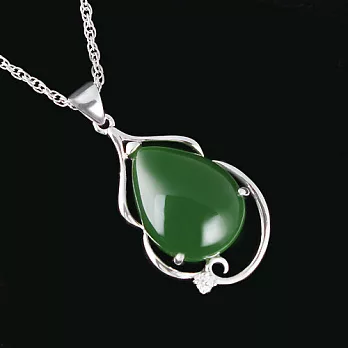 石頭記 溫潤風情碧玉項鍊碧玉