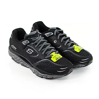 SKECHERS(男) SRR回彈力慢跑鞋8黑色