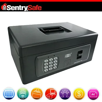 SENTRYSAFE電子型密碼手提金庫(DCB-63)(顏色隨機出貨)