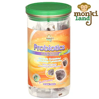 Monkiland 益生菌軟糖-葡萄口味(90g)