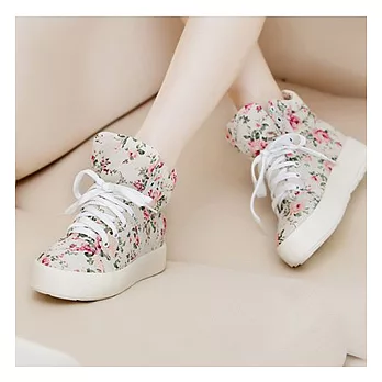 EOWYN。陽光簡約碎花布休閑鞋/2色/35-39碼(現+預)35米色35