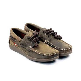 SNAIL蝸牛 經典傳統帆船鞋休閒系列(女生款)35棕色