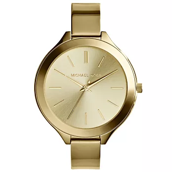 Michael Kors 薄型美姬都會腕錶-金