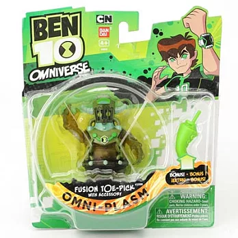 《BANDAI》BEN10全面進化 - 托比4吋 (透明)