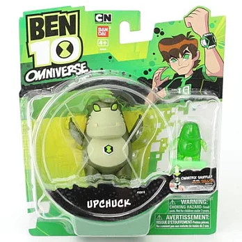 《BANDAI》BEN10全面進化 - 噁報蛙4吋 (透明)
