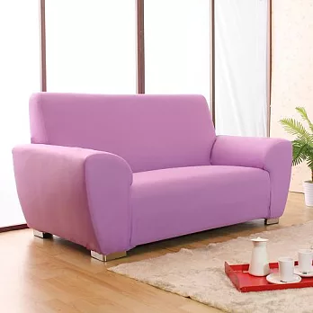 《Homebeauty》大和防蹣抗菌彈性沙發罩/沙發套-2+3人座沙發薰衣草紫