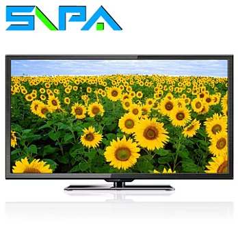 SAPA 46型FHD/HDMI多媒體液晶顯示器+數位視訊盒(YC-46HV03)
