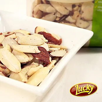 Lucky 澳洲天然無調味杏仁片 110g/包