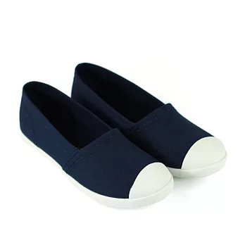 ◤Green Phoenix◥日韓經典不敗平底帆布鞋23藍色