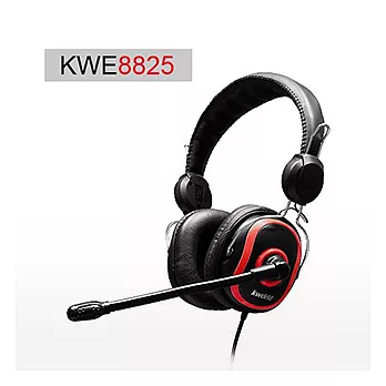 kworld 廣寰 頭戴式單孔三環專用耳麥 KWE-8825