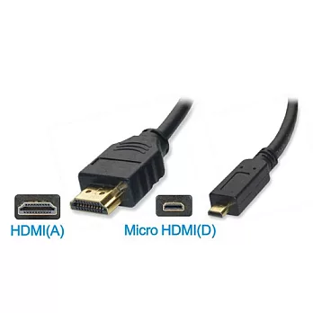 Dr.AV HDMI-106D 多媒體 Micro HDMI 高畫質影音線(1.5米)