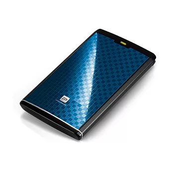 ProBox USB 3.0 2.5吋 SATA鋁合金SSD HDD 硬碟外接盒菱格紋藍