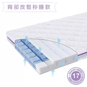 奧地利製【Träumeland璀夢地】瞌睡星床墊-11大功能5大證認最專業的嬰幼兒床墊(60x120x11cm)