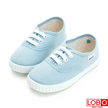 【LOBO】西班牙百年品牌Bambas環保膠底休閒童鞋-天空藍 親子款26天空藍