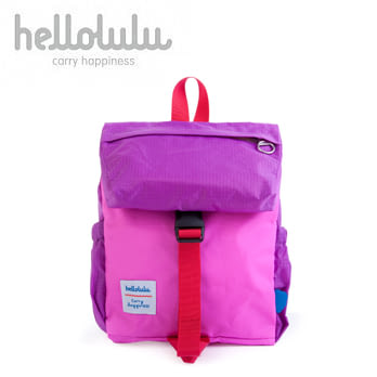 Hellolulu-LINUS-Kids戶外型背包(紫/粉紅)
