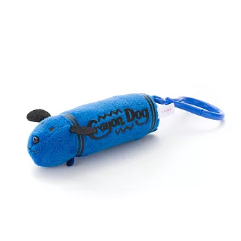 蠟筆狗吊飾 藍