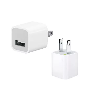 Apple iPhone / iPad 原廠旅充MD810 5W USB 充電器(綠標-裸裝)單色