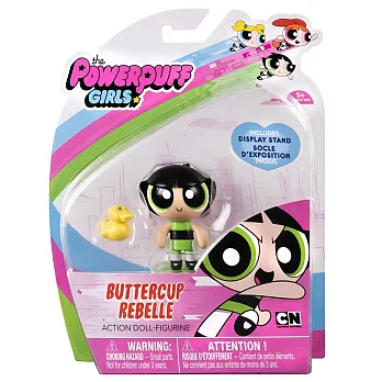飛天小女警 2吋 小公仔 毛毛 Buttercup Rebelle 代理