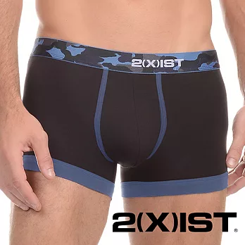 2(X)IST Graphic Cotton 幾何迷彩系列 低腰四角褲(黑色)S黑色S