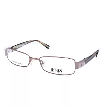 BOSS 義大利製 商務質感 光學眼鏡 0182-VWT咖啡