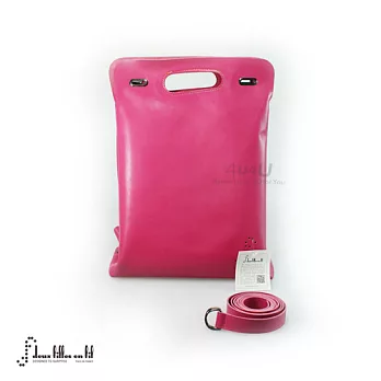 【Deux Filles en Fil法國摺疊包】SAC KABA亮紫紅