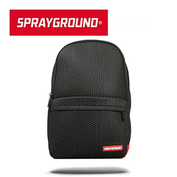 【SPRAYGROUND】Cargo 系列Hexagon Mesh 六角網眼潮流筆電後背包 (黑)