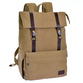 吉尼佛 JENOVA ROAMING 86 都市漫遊者系列 後背包 (大)/卡其色
