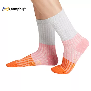 【Comphy +】三色透氣休閒三分襪 2 雙組(淺灰)- 除臭 抑菌 吸濕排汗更舒服