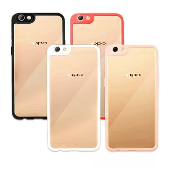 VXTRA OPPO R9s 5.5吋 輕盈羽翼感 超透光裸肌殼 裸機殼春野櫻粉