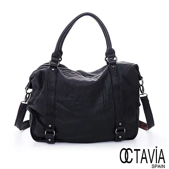 OCTAVIA 真皮 - 弗羅倫斯 真女人舒軟牛皮肩斜二用包 -