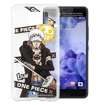 授權正版 航海王 HTC U Ultra 5.7吋 透明軟式手機殼(封鎖羅)