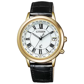 CITIZEN xC 戀之梵蒂岡電波時計腕錶-大-CB1103-08A
