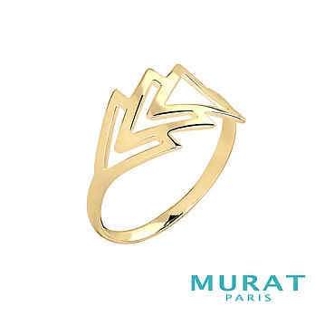 MURAT PARIS米哈巴黎 多層次幾何戒指(金色款)#50