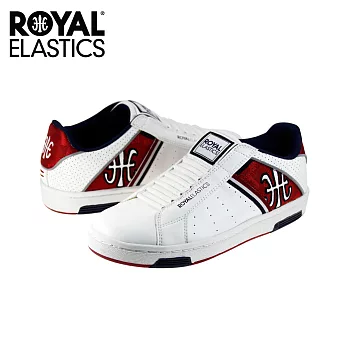 【Royal Elastics】男-Icon Alpha 休閒鞋-白紅(02073-010)US8白紅